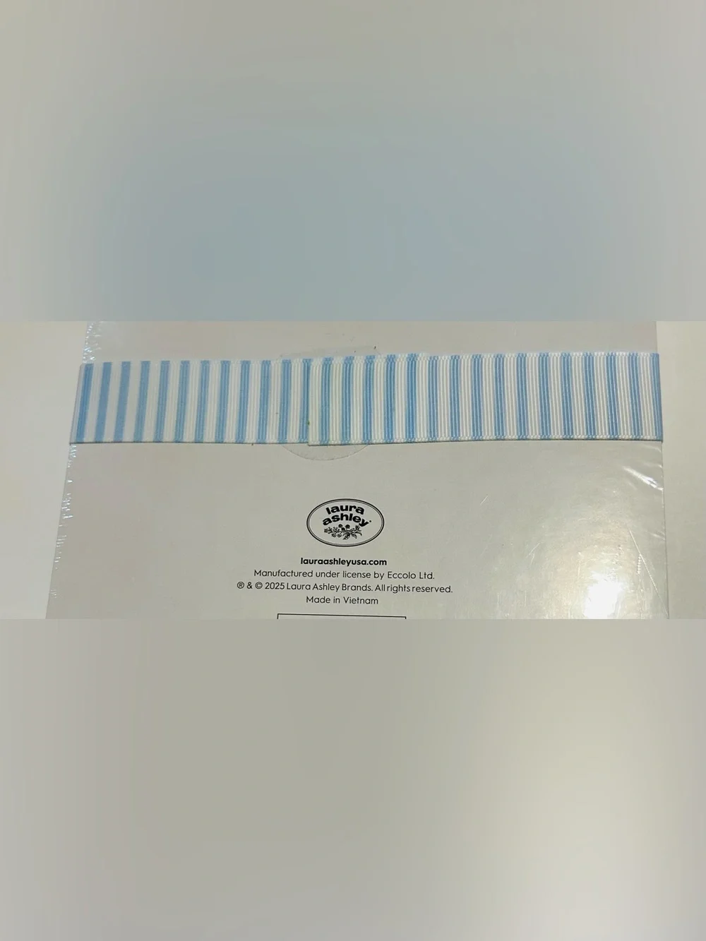 New Laura Ashley Blue & White Scalloped 3 Pack Note Pads Lined